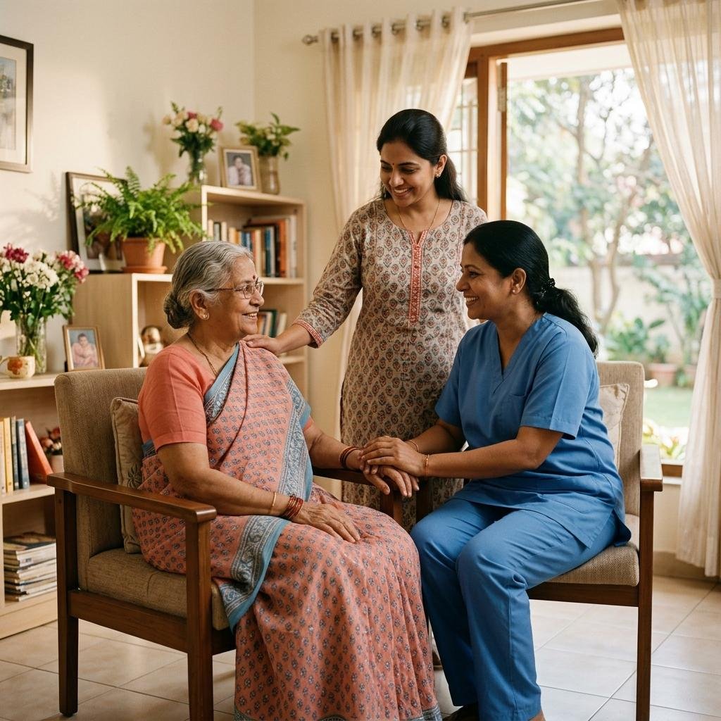 Psychological & Social Support at Sreekara Health Care Home, Yelahanka